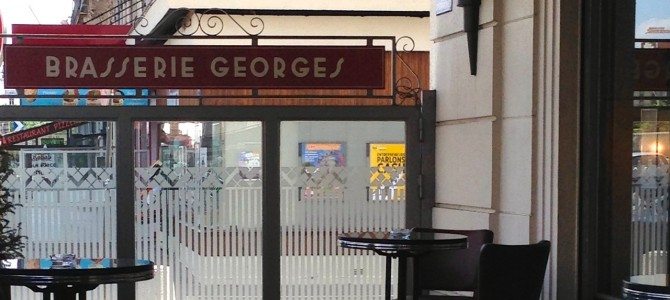Lyon – a traditional Sunday lunch at Brasserie Georges