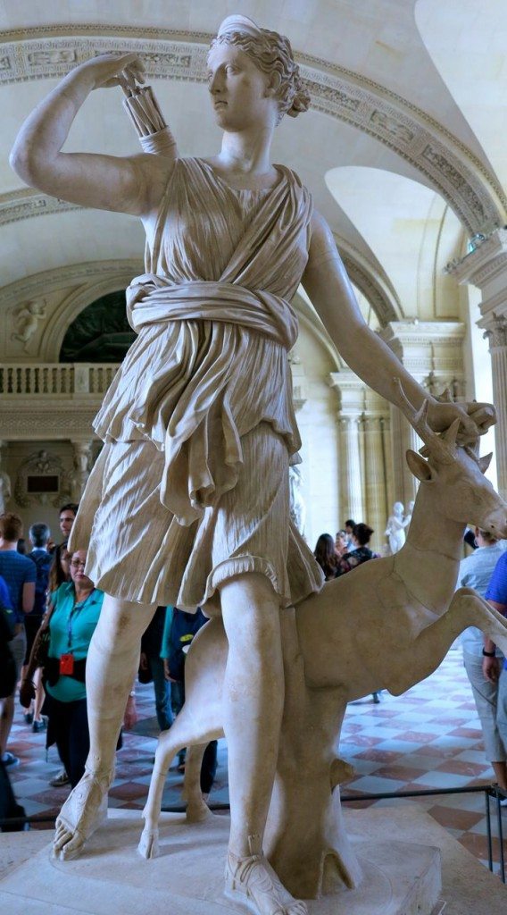 Inside the Louvre, Diana the Huntress