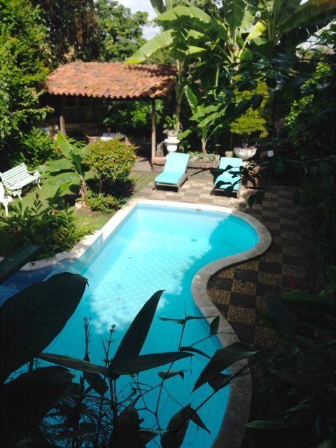 The pool at Pousada do Amparo