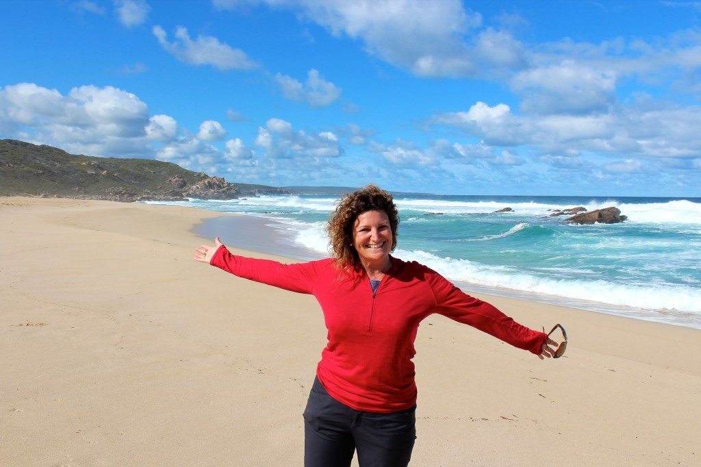 Me at Canal Rocks beach in the Margaret River region in winter