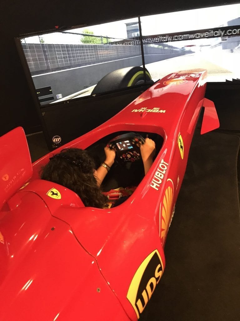 F1 simulator Maranello