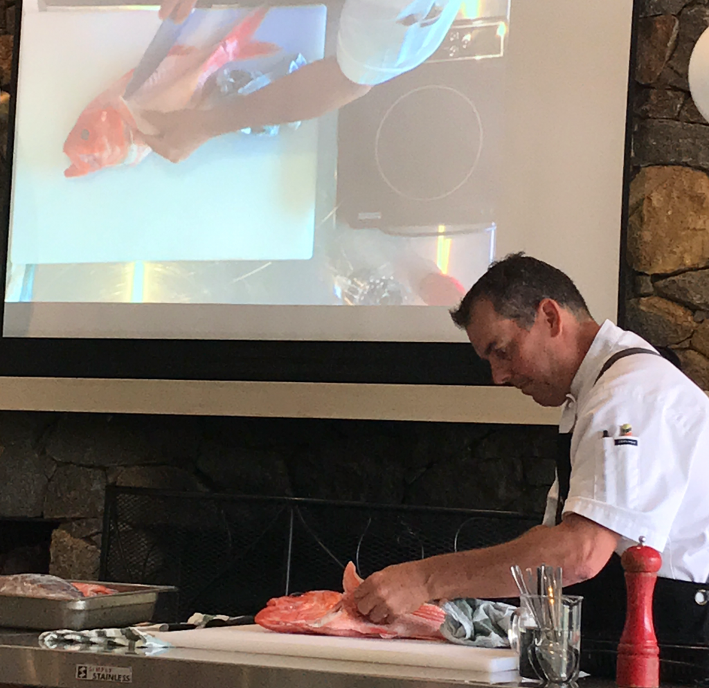 Chef Tony Howell cooking class