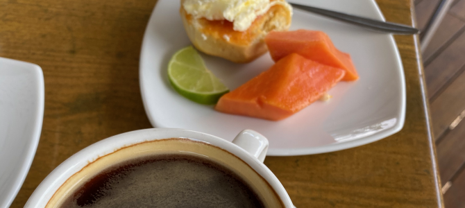 Coffee and Papaya – a match made in heaven