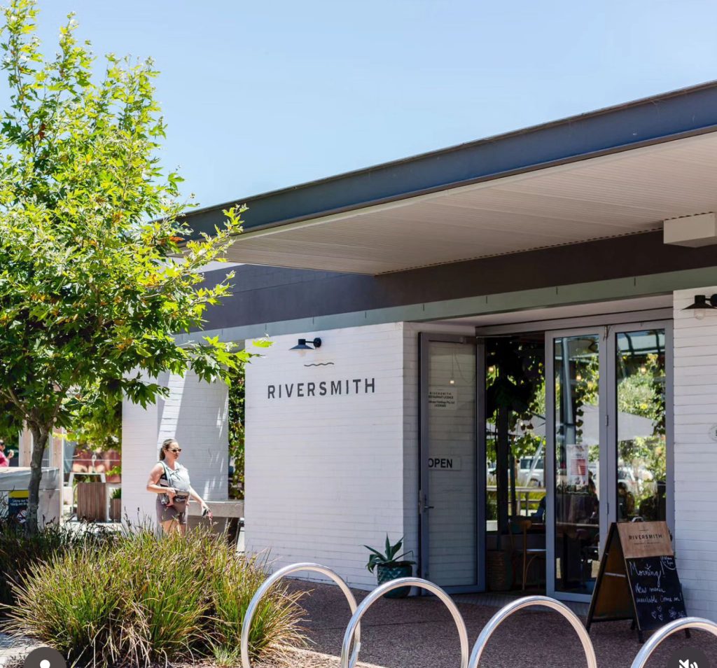 front of The Riversmith in Margaret River